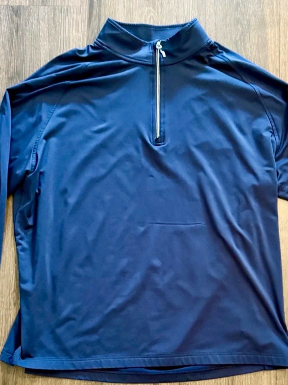 Cutter & Buck Men's Big & Tall Quarter Zip Pullover - Blue - Size XXL